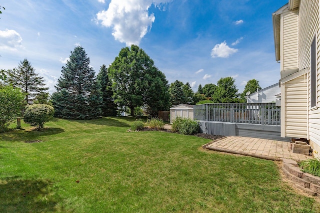 217 Knight Dream St, Delaware, OH 43015 - view of green lawn with an outbuilding