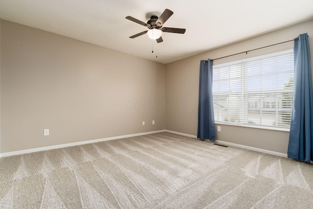 978 Vanwert Loop, Blacklick, OH 43004 - carpeted spare room featuring baseboards and ceiling fan