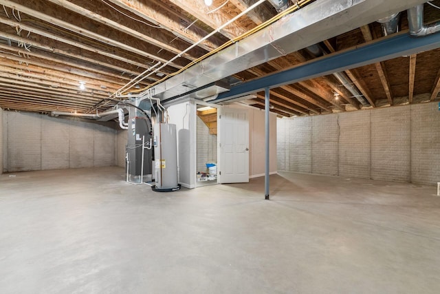 978 Vanwert Loop, Blacklick, OH 43004 - unfinished below grade area with water heater and heating unit