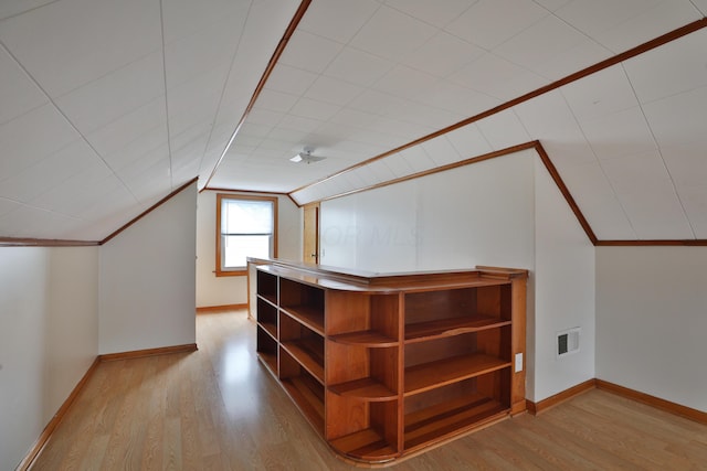815 Eddystone Ave, Columbus, OH 43224 - additional living space featuring wood finished floors and lofted ceiling