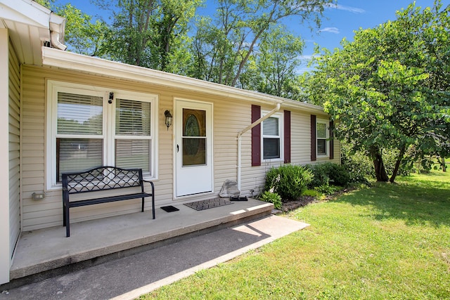11962 Joppa Rd, Logan, OH 43138 - doorway to property with a yard
