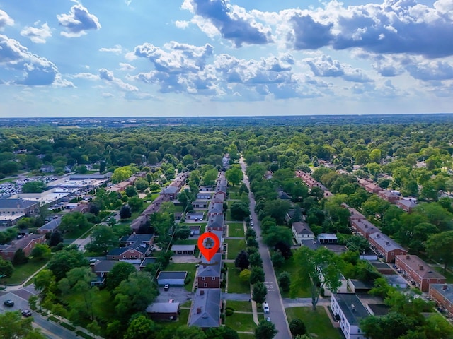 2043 Ridgeview Rd, Columbus, OH 43221 - aerial view of residential area with a forest