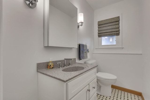 4861 Dickens Dr, Columbus, OH 43227 - bathroom with vanity and toilet