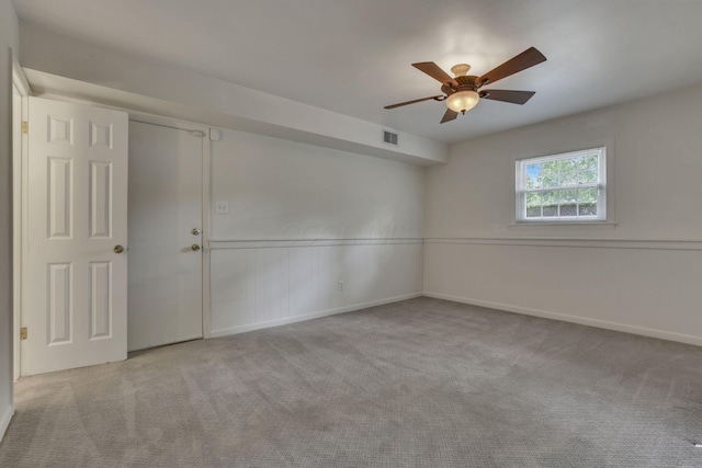 4861 Dickens Dr, Columbus, OH 43227 - carpeted spare room with a ceiling fan and baseboards