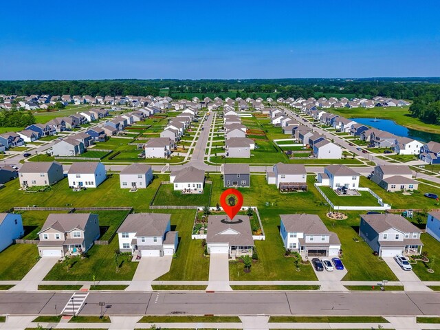 152 Natalie Ln, Granville, OH 43023 - aerial view of residential area featuring a large body of water