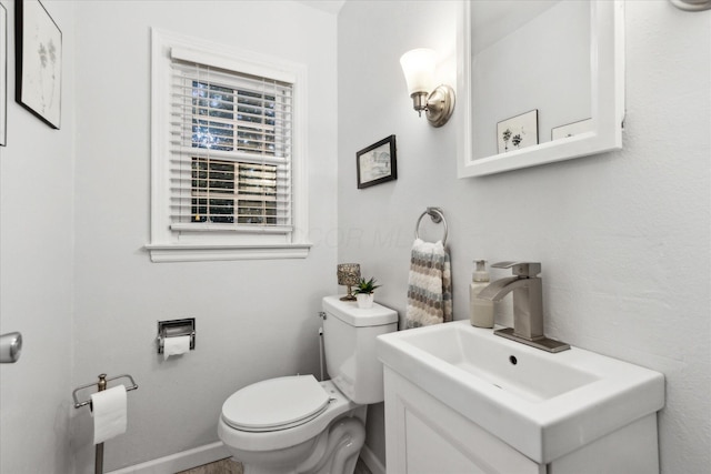 445 Hilltop Dr, Lancaster, OH 43130 - half bath with toilet and vanity