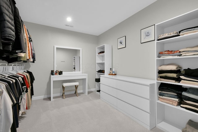 1180 Lake Forest Dr, Hebron, OH 43025 - spacious closet with carpet floors