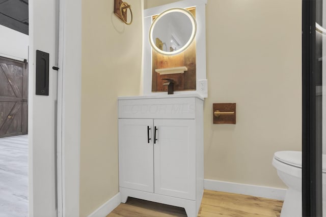 39703 Maysville Greendale Rd, Logan, OH 43138 - half bath with wood finished floors and vanity
