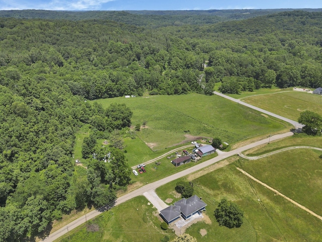 39703 Maysville Greendale Rd, Logan, OH 43138 - aerial overview of property's location featuring a heavily wooded area