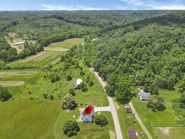 39703 Maysville Greendale Rd, Logan, OH 43138 - aerial view of a heavily wooded area