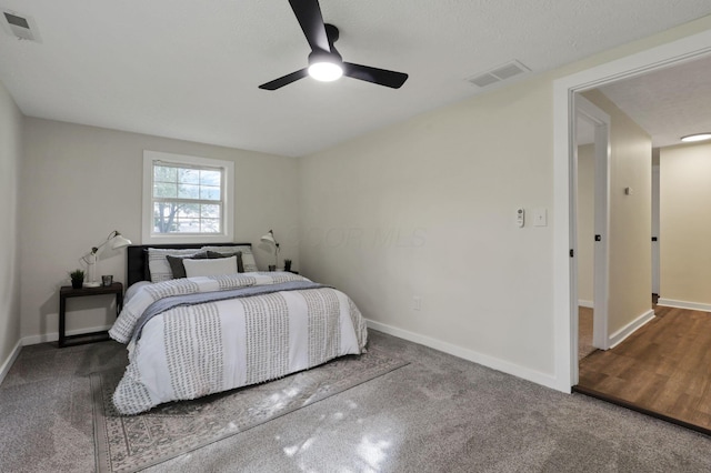 101 Circle Dr, Baltimore, OH 43105 - bedroom with carpet floors and ceiling fan