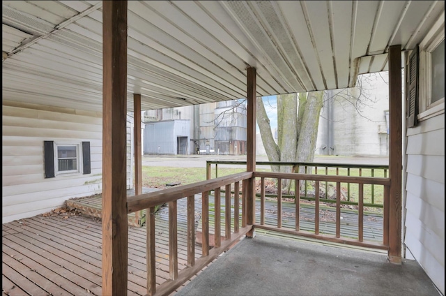 210 S Front St, Alger, OH 45812 - view of wooden porch