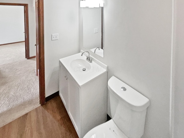 264 Lawrence Ave, Columbus, OH 43228 - half bathroom with toilet and vanity