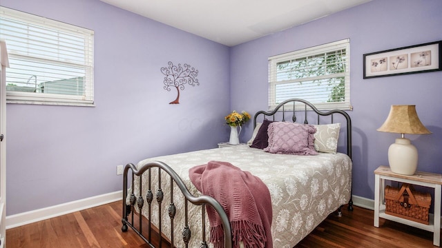 452 Jefferson Rd, Newark, OH 43055 - bedroom featuring baseboards and wood finished floors