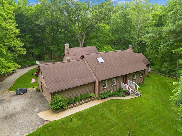 8622 Lott Rd, Marengo, OH 43334 - view of subject property with a heavily wooded area