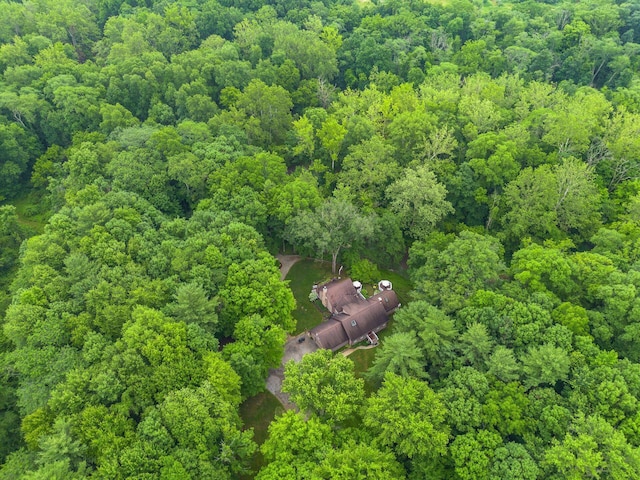 8622 Lott Rd, Marengo, OH 43334 - drone / aerial view of a heavily wooded area