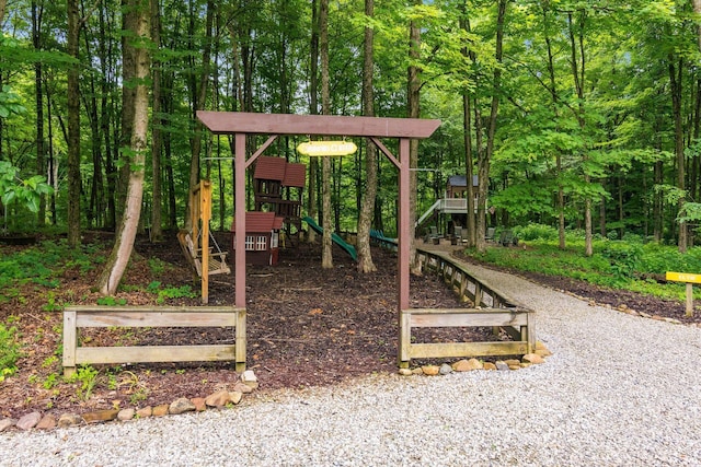 8622 Lott Rd, Marengo, OH 43334 - view of jungle gym