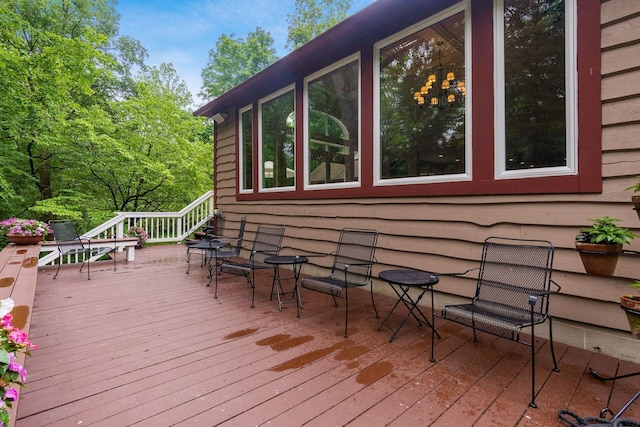8622 Lott Rd, Marengo, OH 43334 - view of deck