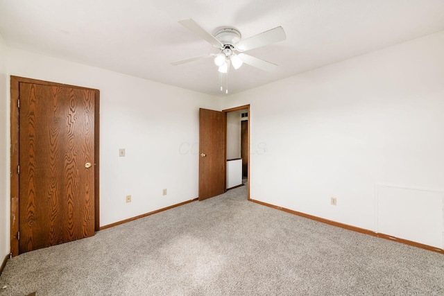 884 Annagladys Dr Unit F2, Columbus, OH 43085 - unfurnished bedroom featuring carpet flooring and a ceiling fan