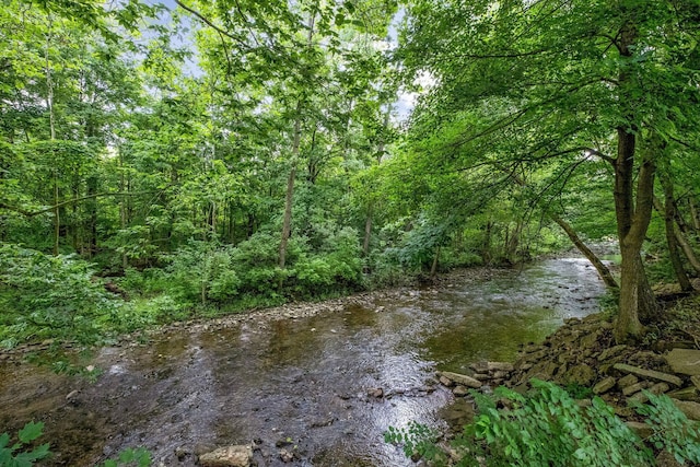 154 Oak Creek Pl, Columbus, OH 43230 - water view with a forest