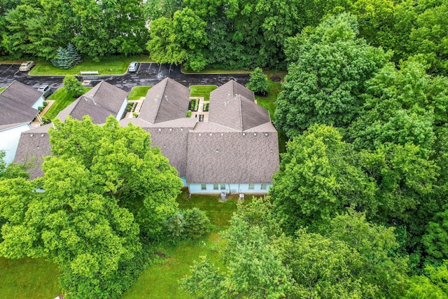 154 Oak Creek Pl, Columbus, OH 43230 - bird's eye view