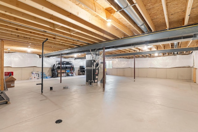 211 Talla Rd S, Delaware, OH 43015 - basement featuring heating unit