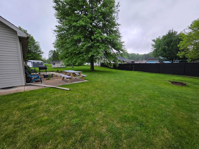 1919 Jared Pl, Lima, OH 45805 - view of yard featuring a patio area