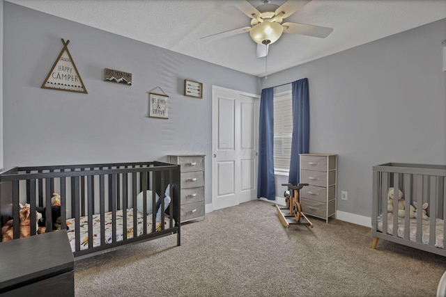 68 Asbury Ave, Newark, OH 43055 - carpeted bedroom featuring a ceiling fan and a closet