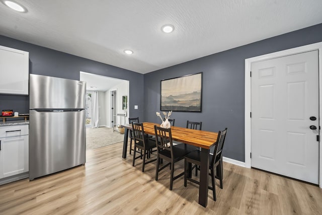 1815 Union St, Lancaster, OH 43130 - dining room with light wood-type flooring and recessed lighting