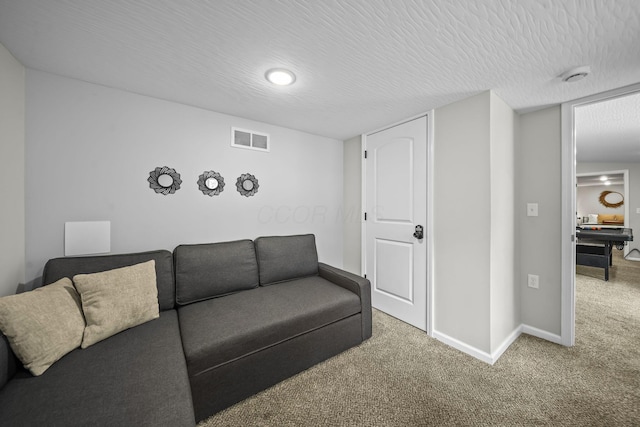 1815 Union St, Lancaster, OH 43130 - living area with carpet and baseboards
