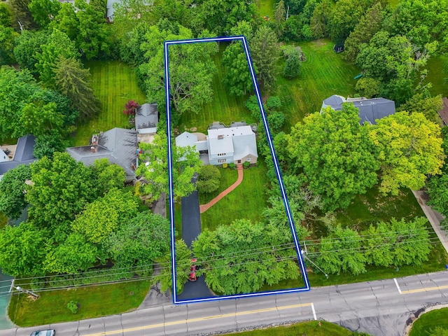 1054 Highland Dr, Columbus, OH 43220 - view of property location featuring property parcel outlined