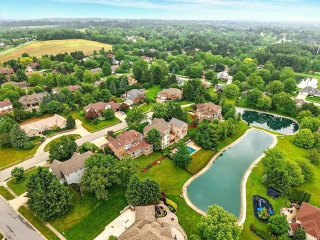 1515 Oak Run Ct, Mansfield, OH 44906 - aerial view of residential area featuring a nearby body of water