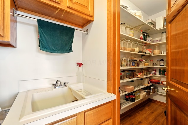 1515 Oak Run Ct, Mansfield, OH 44906 - pantry featuring a sink