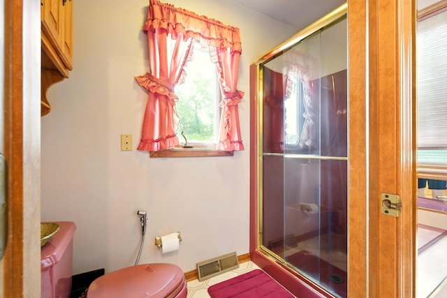 1515 Oak Run Ct, Mansfield, OH 44906 - full bath featuring toilet and a shower stall