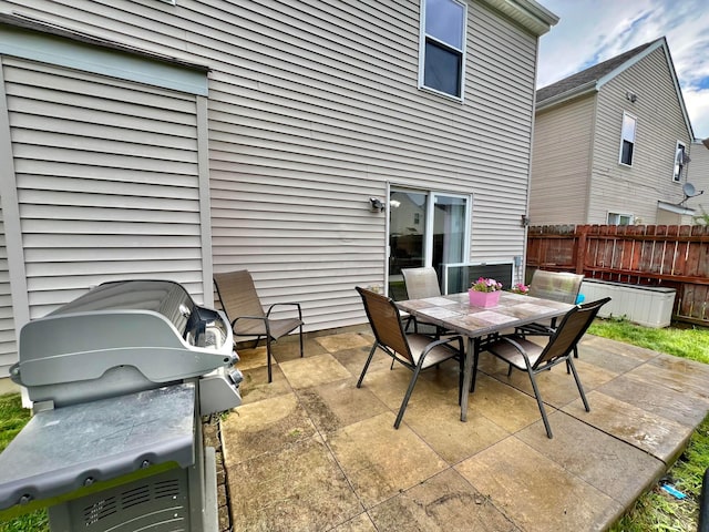 6871 Manor Crest Ln, Canal Winchester, OH 43110 - view of patio / terrace featuring a grill and outdoor dining space