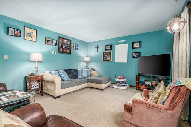 537 Dunkle Rd, Circleville, OH 43113 - living area featuring carpet flooring