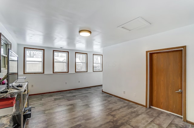 1919 Oakland Pkwy, Lima, OH 45805 - empty room featuring attic access and wood finished floors