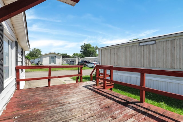 264 Timberline Dr, Circleville, OH 43113 - view of wooden terrace