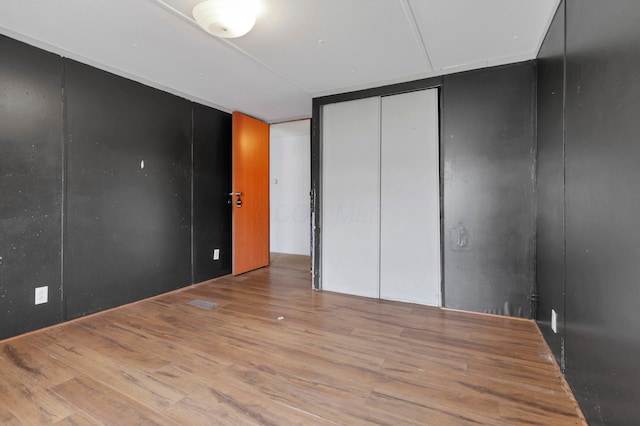 264 Timberline Dr, Circleville, OH 43113 - unfurnished bedroom featuring wood finished floors and a closet