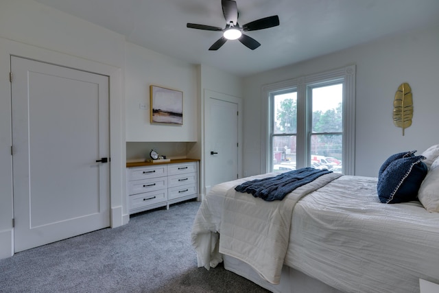 1017 Madison Ave, Columbus, OH 43205 - carpeted bedroom featuring ceiling fan