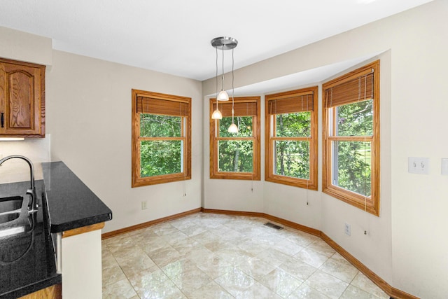 4775 Saint Andrews Dr, Westerville, OH 43082 - unfurnished dining area with plenty of natural light