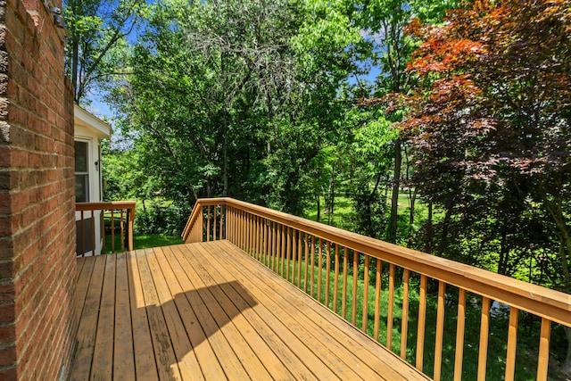 4775 Saint Andrews Dr, Westerville, OH 43082 - view of wooden deck