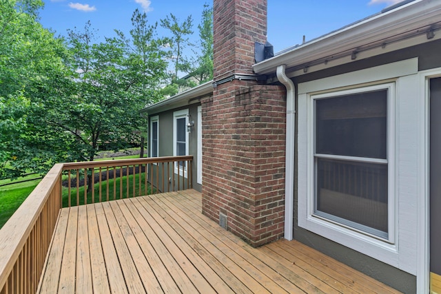 4775 Saint Andrews Dr, Westerville, OH 43082 - view of wooden terrace
