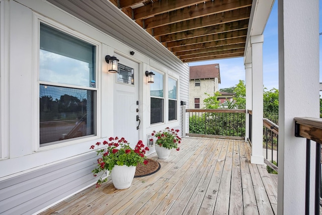 1366 Cole St, Columbus, OH 43205 - view of porch