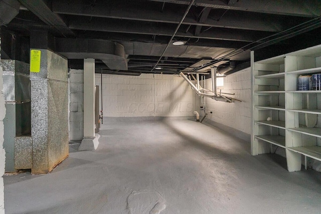 2220 Sale Rd, Columbus, OH 43224 - view of unfinished basement