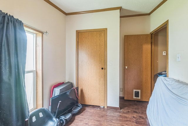 1609 Foraker Ave, Findlay, OH 45840 - bedroom with crown molding and wood finished floors