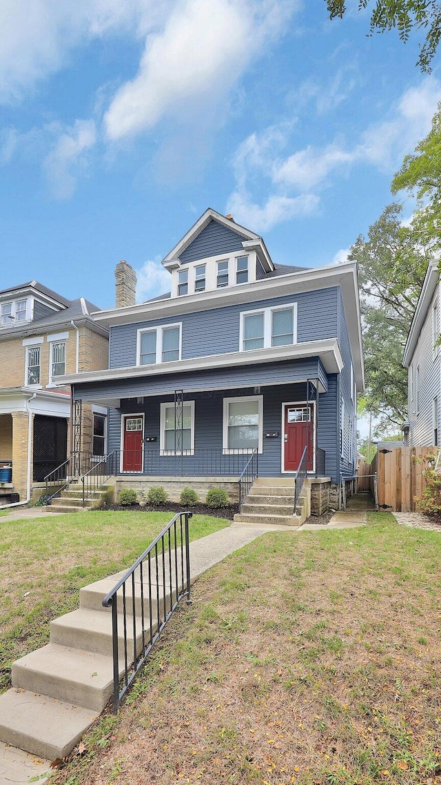 737 Wilson Ave, Columbus, OH 43205 - traditional style home with a porch