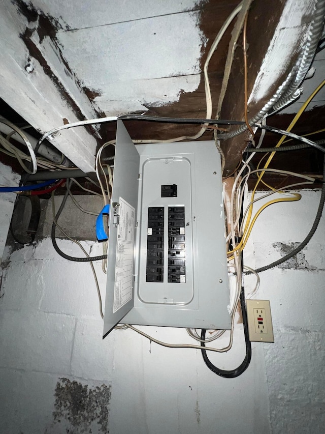 68 Moull St, Newark, OH 43055 - utilities with electric panel
