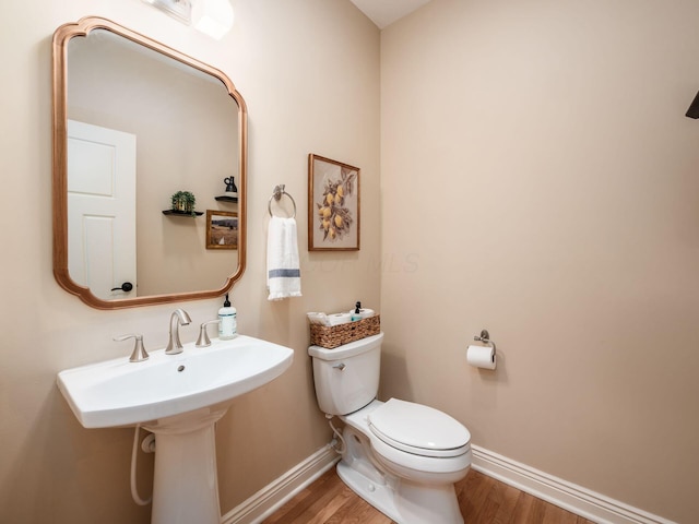 5808 Glendavon Loop, Dublin, OH 43016 - half bathroom with wood finished floors