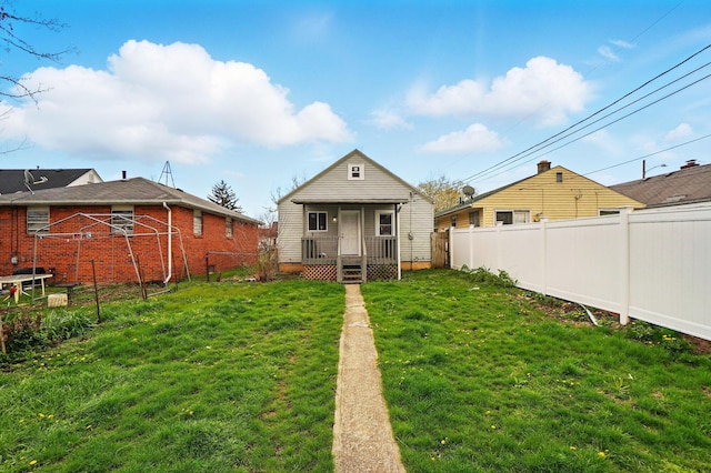 2678 Eakin Rd, Columbus, OH 43204 - rear view of house
